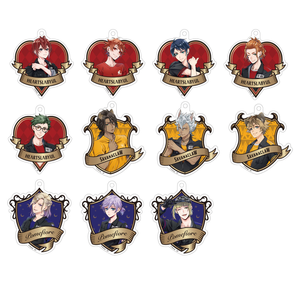 ディズニー ツイステッドワンダーランド ブラインドアクリルキーホルダーコレクション1（運動着A）