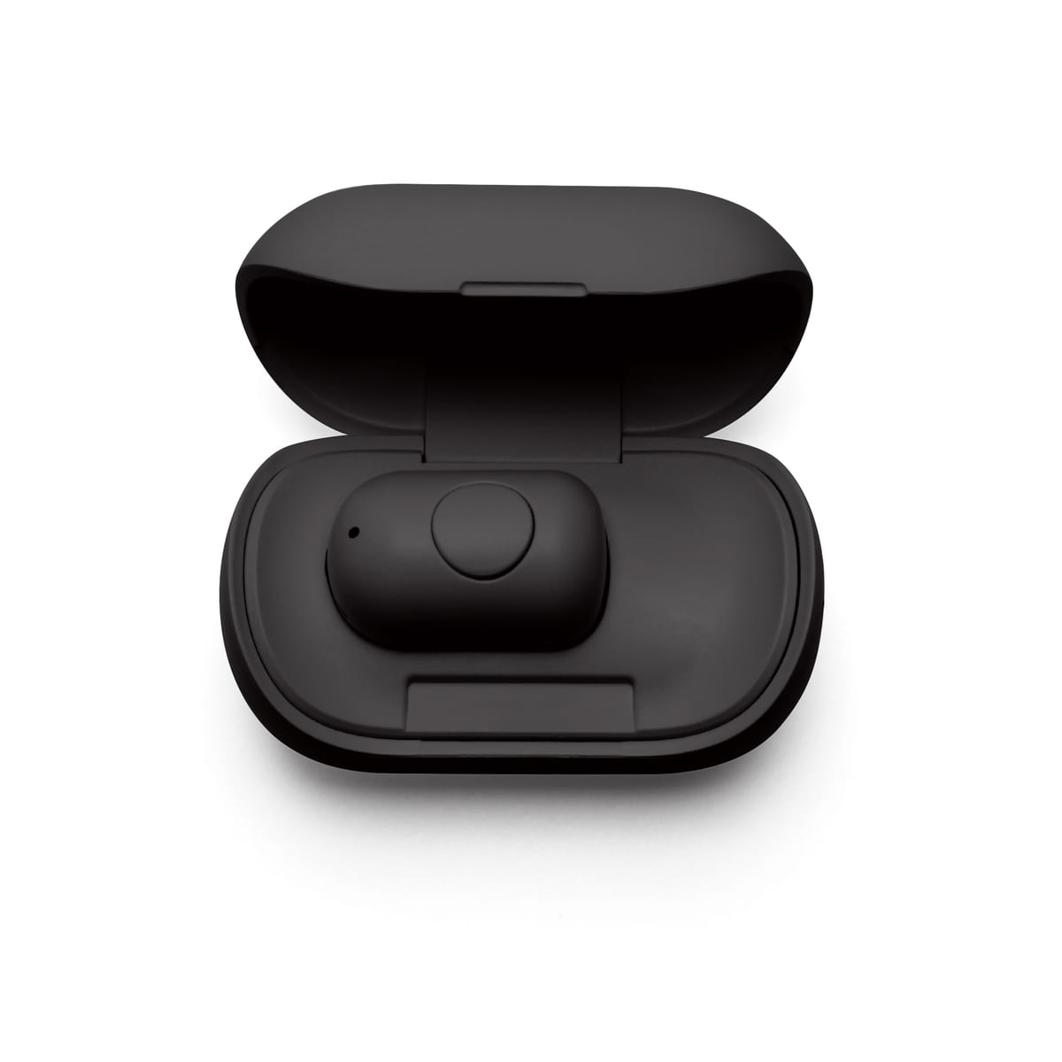Bluetooth 5.0搭載 片耳ワイヤレスイヤホン ケース付（ブラック）