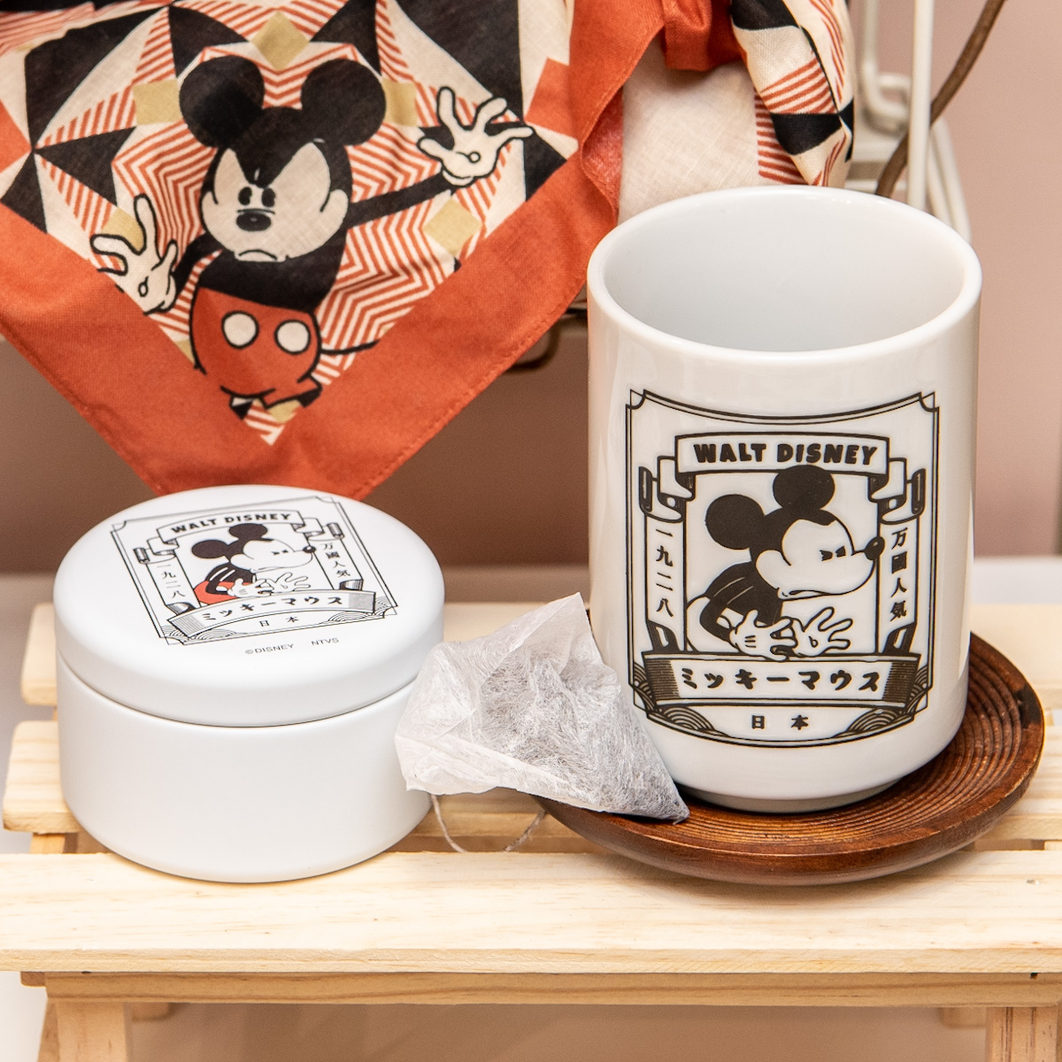 MICKEY NEXT JAPAN MARKET(ミッキー ネクスト ジャパン マーケット)お茶缶2