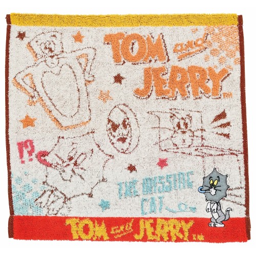 ベルメゾン「トムとジェリー」アップリケ刺繍タオル8