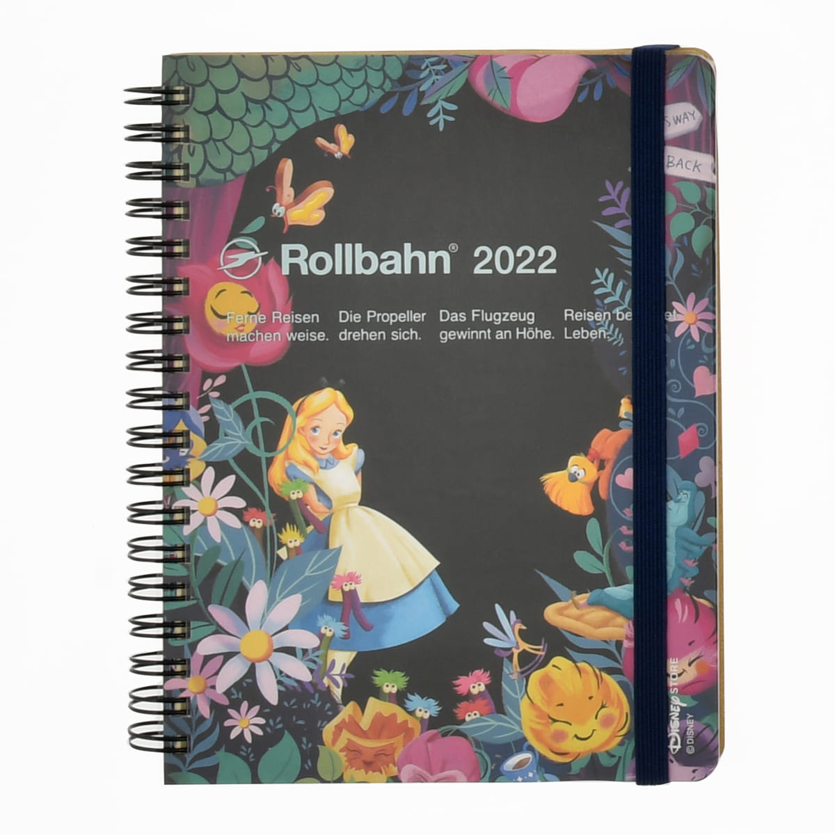 【デルフォニックス】ふしぎの国のアリス Rollbahn 手帳・スケジュール帳(L) 2022 CALENDARS ＆ ORGANIZERS