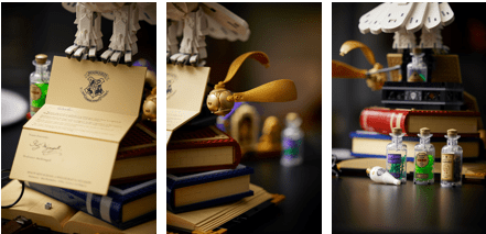 ホグワーツの入学許可証や金のスニッチ 薬瓶などの小道具 Dtimes