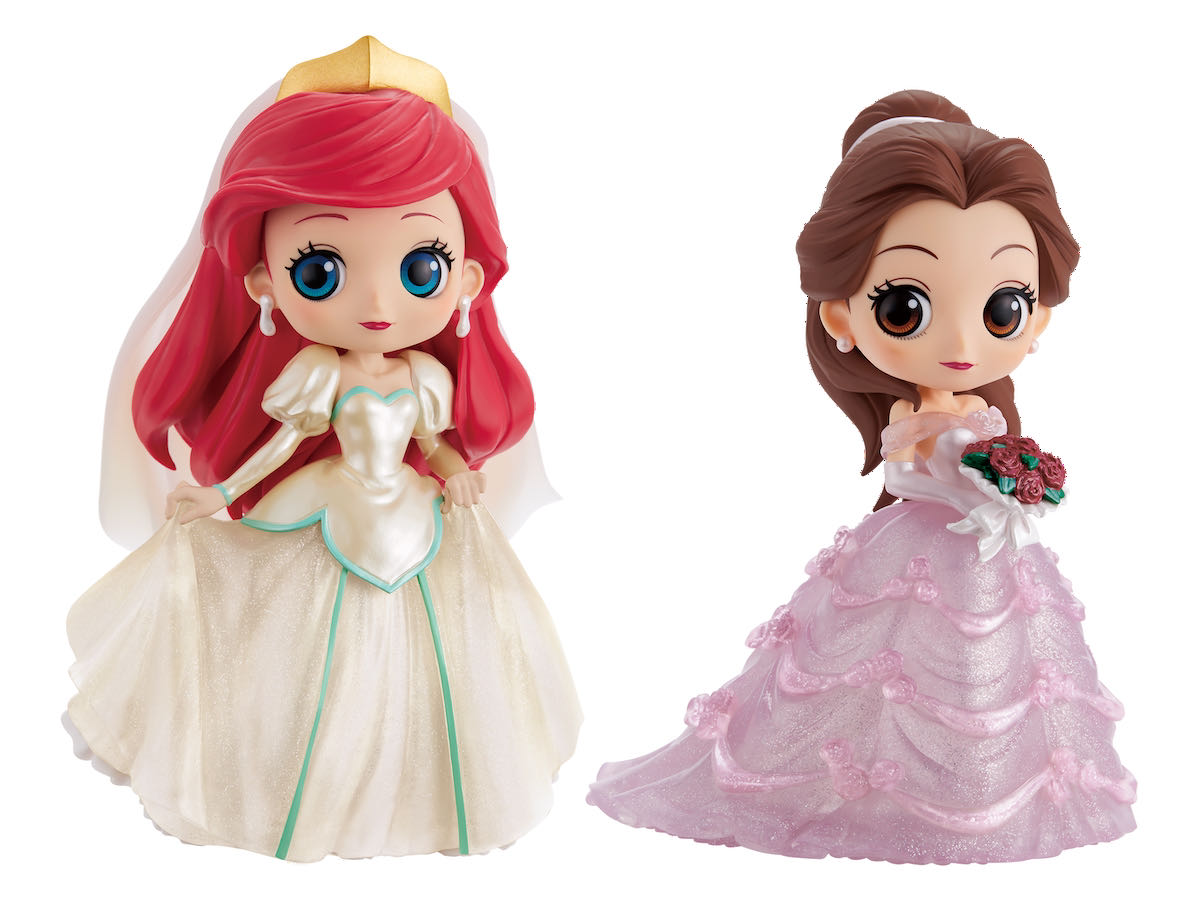 Q posket Disney Characters -Dreamy Style Glitter Collection-vol.1　アリエル　ベル