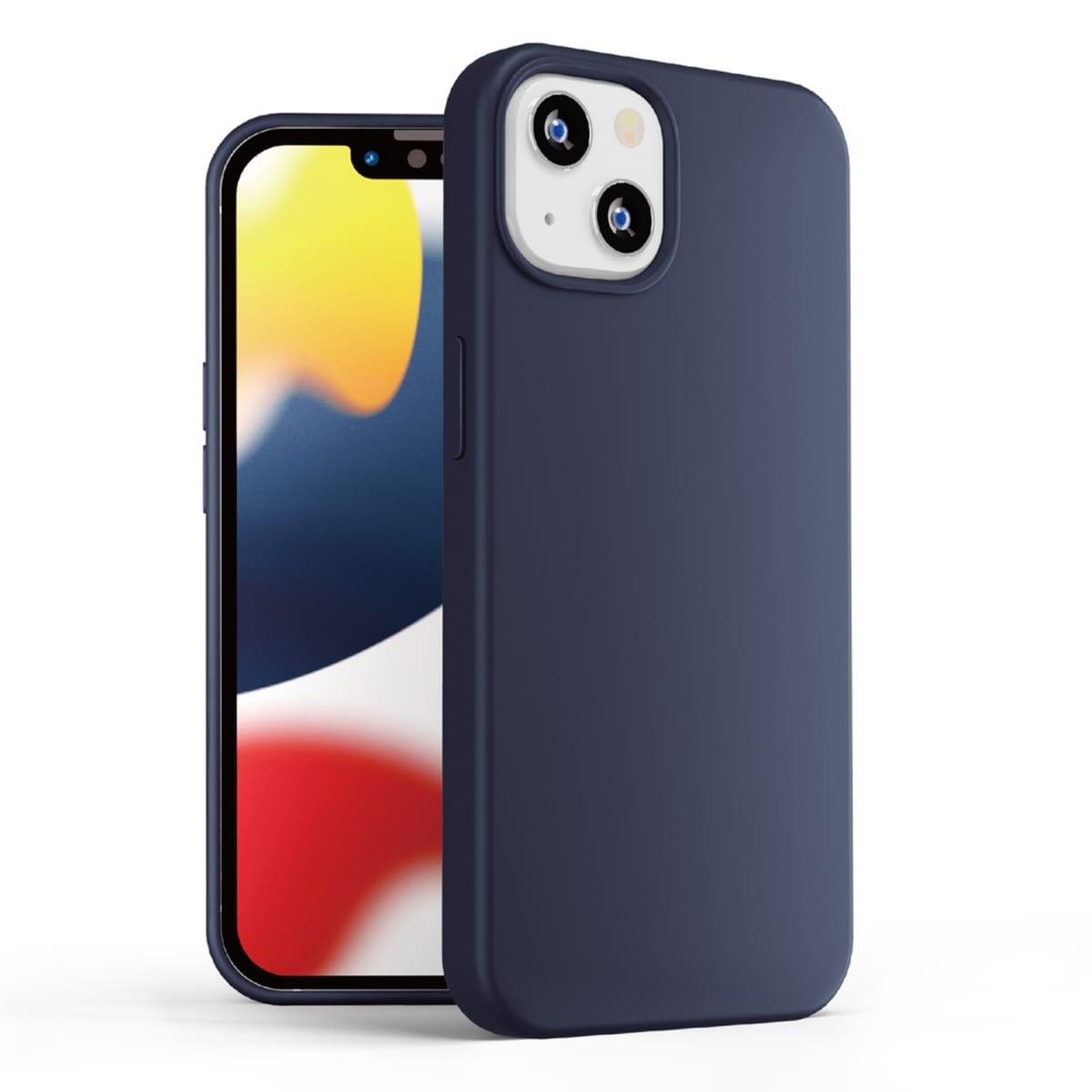PGA「iPhone 13用 抗菌スリムシリコンケース」10