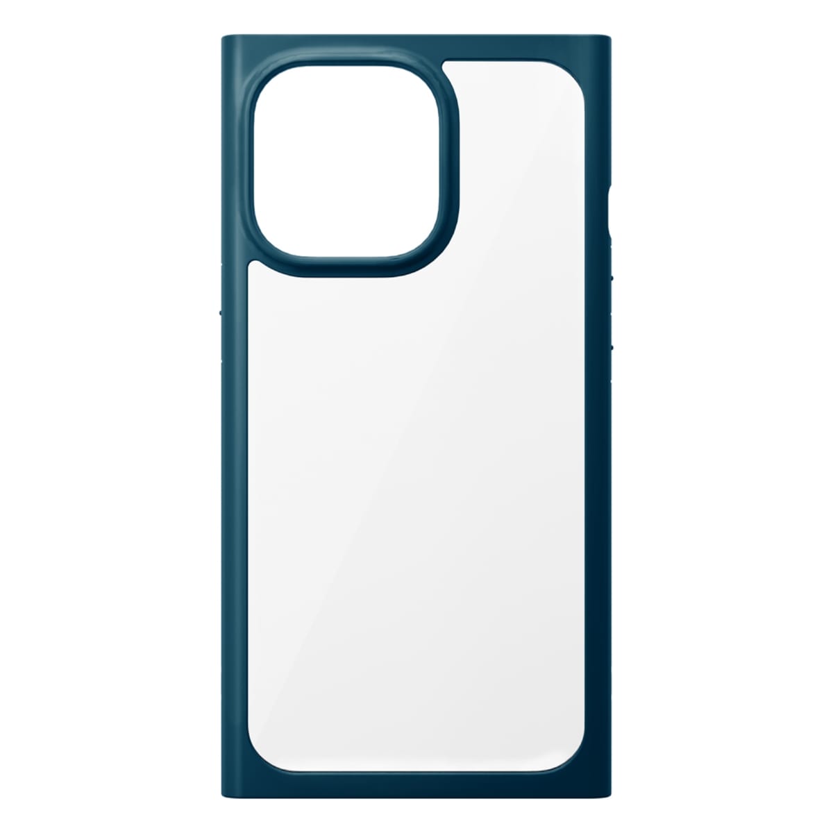 iPhone 13 mini用 ガラスタフケース スクエア ネイビー2