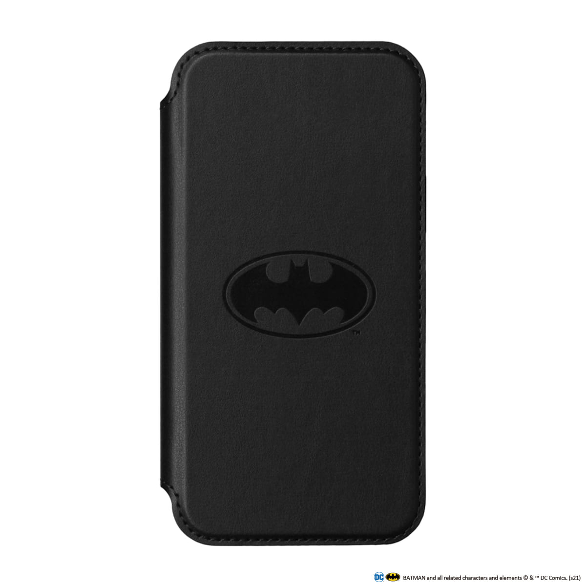 【DC『バットマン』】iPhone 13 mini/13/13 Pro用 ガラスフリップケース（フタ部分）