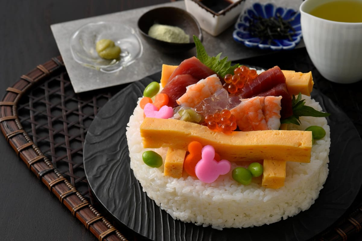 講談社『Disney おうちでごはん 東京ディズニーリゾート公式レシピ集』祭りちらし寿司