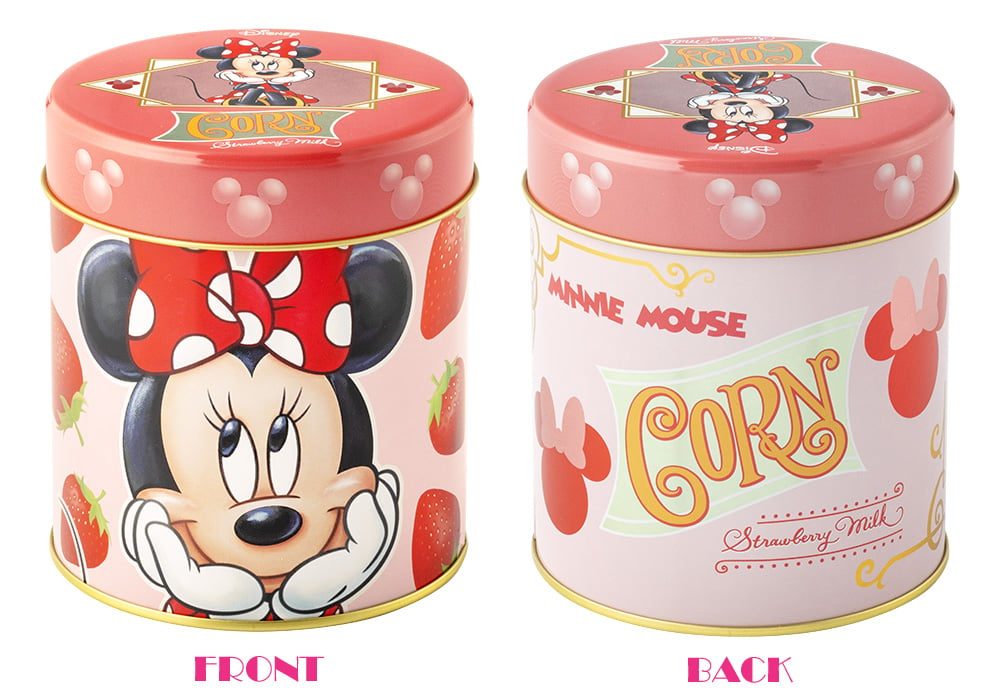 Disney SWEETS COLLECTION by 東京ばな奈『ミニーマウス/コーン いちごミルク味』缶