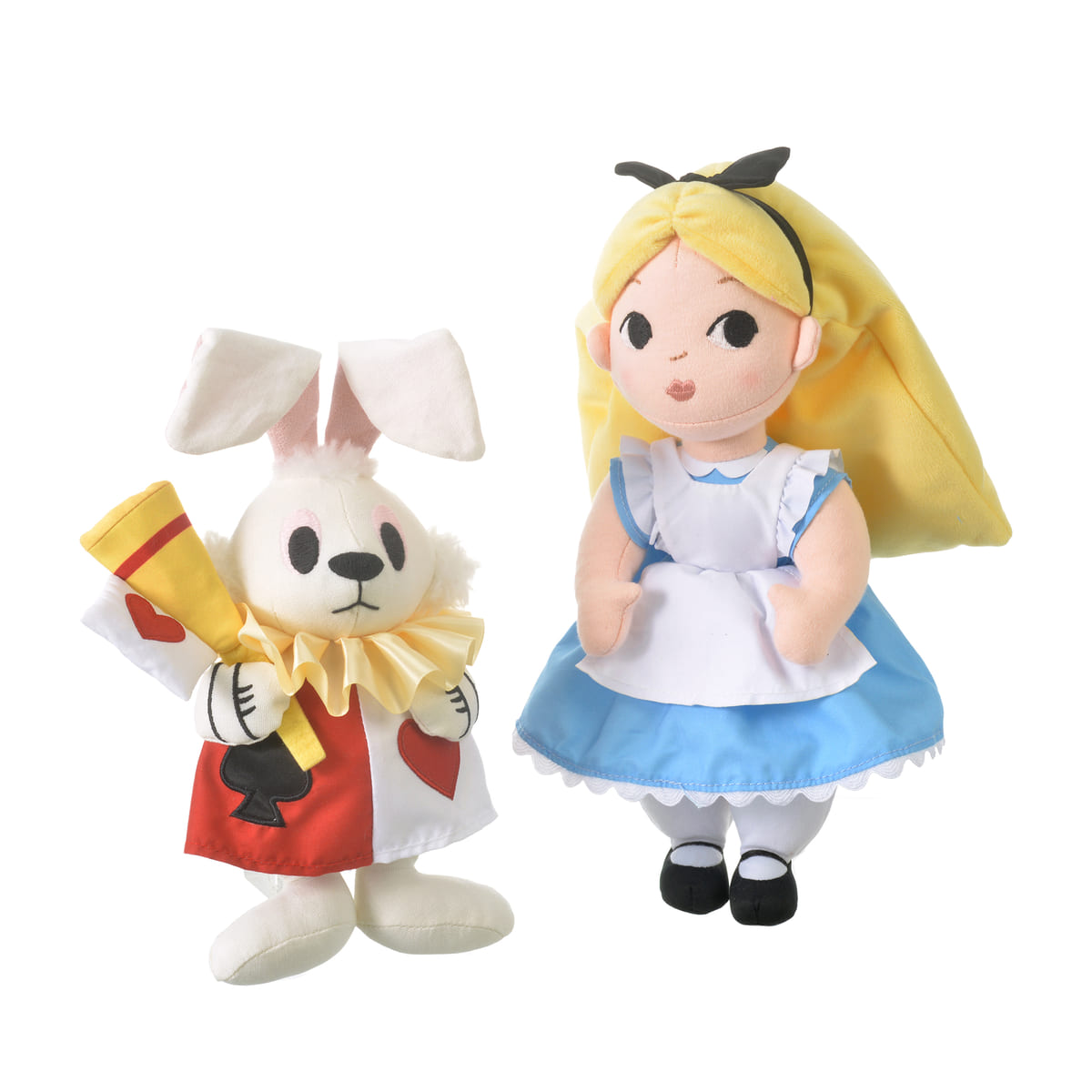 アリス＆白うさぎ ぬいぐるみ Alice in Wonderland by Mary Blair