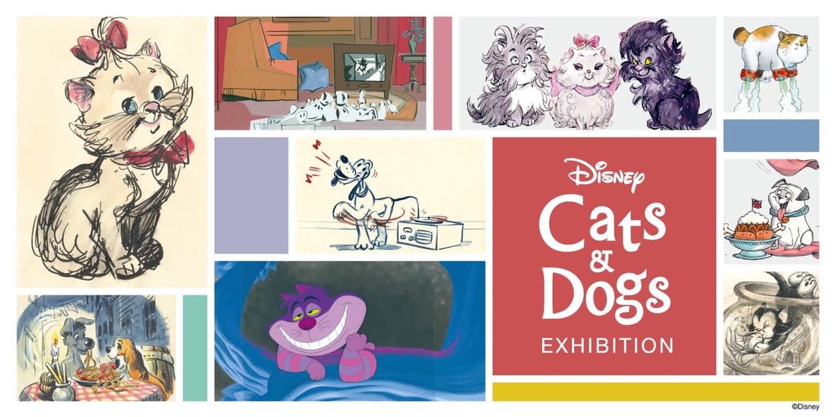 犬と猫 をテーマにした本格的な展覧会 松屋銀座 ディズニー キャッツ ドッグス展 Dtimes
