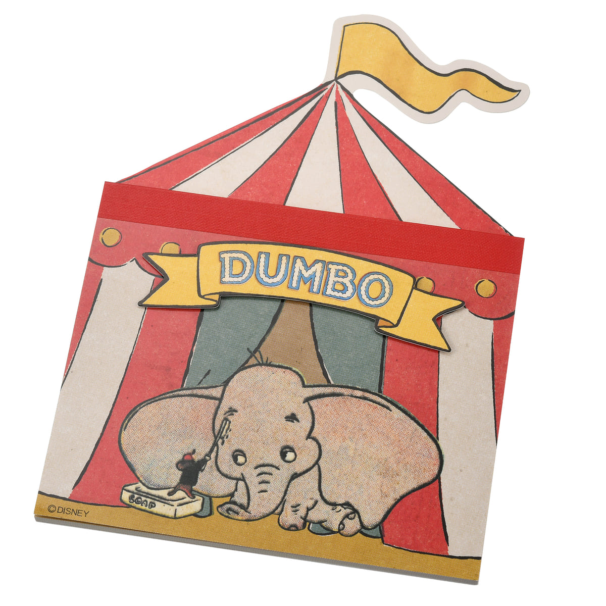 ダンボ＆ティモシー メモ帳 Dumbo 80