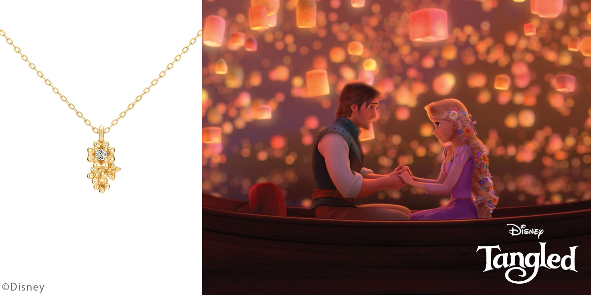 【Disney】Blooming Tales “Rapunzel” ラプンツェル/ネックレス