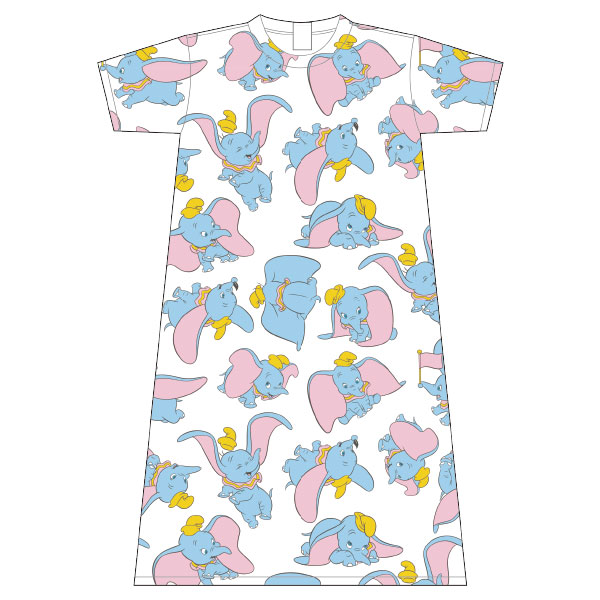 ダンボ/ロングTシャツ/パターン