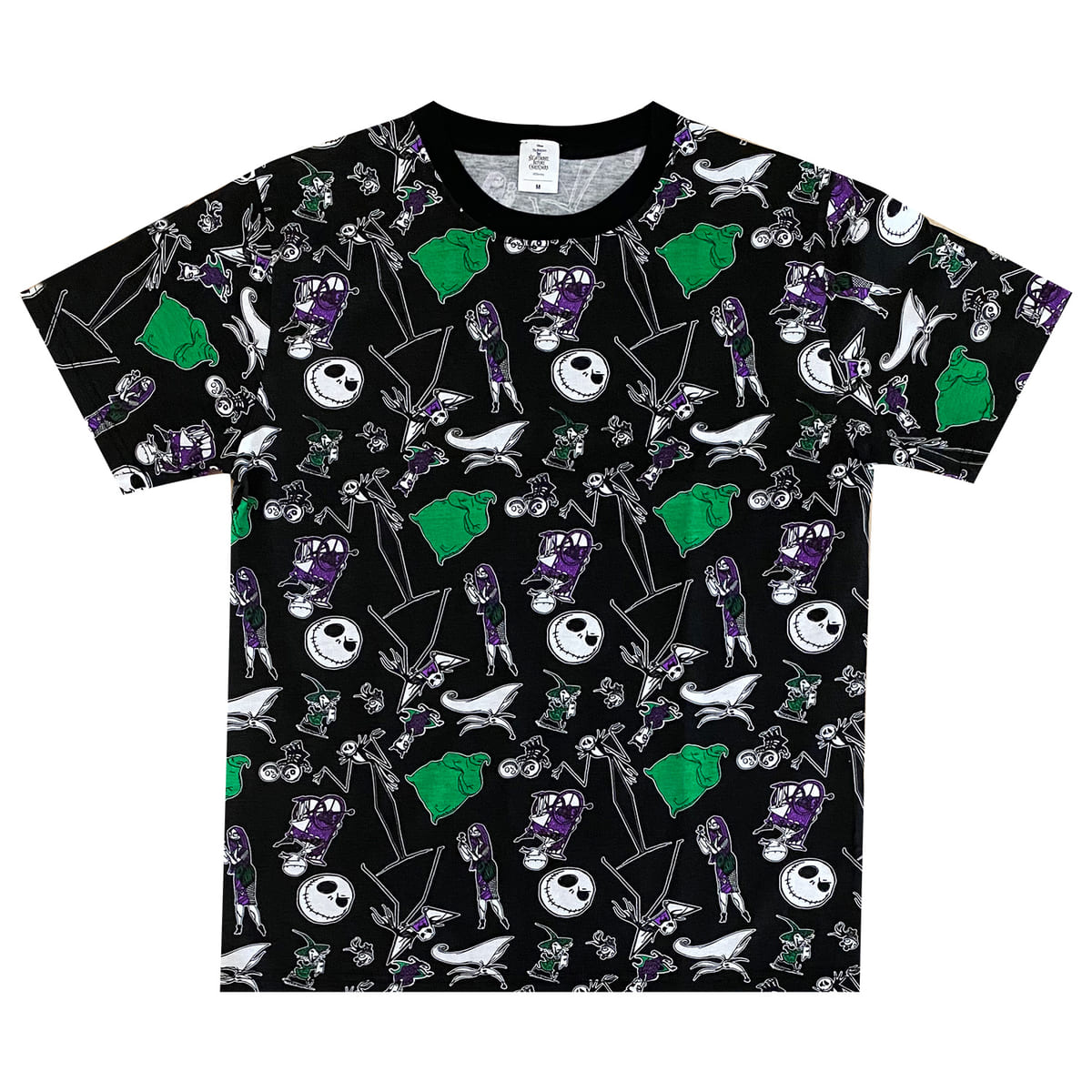 ナイトメアー・ビフォア・クリスマス/Tシャツ/パターン（M）