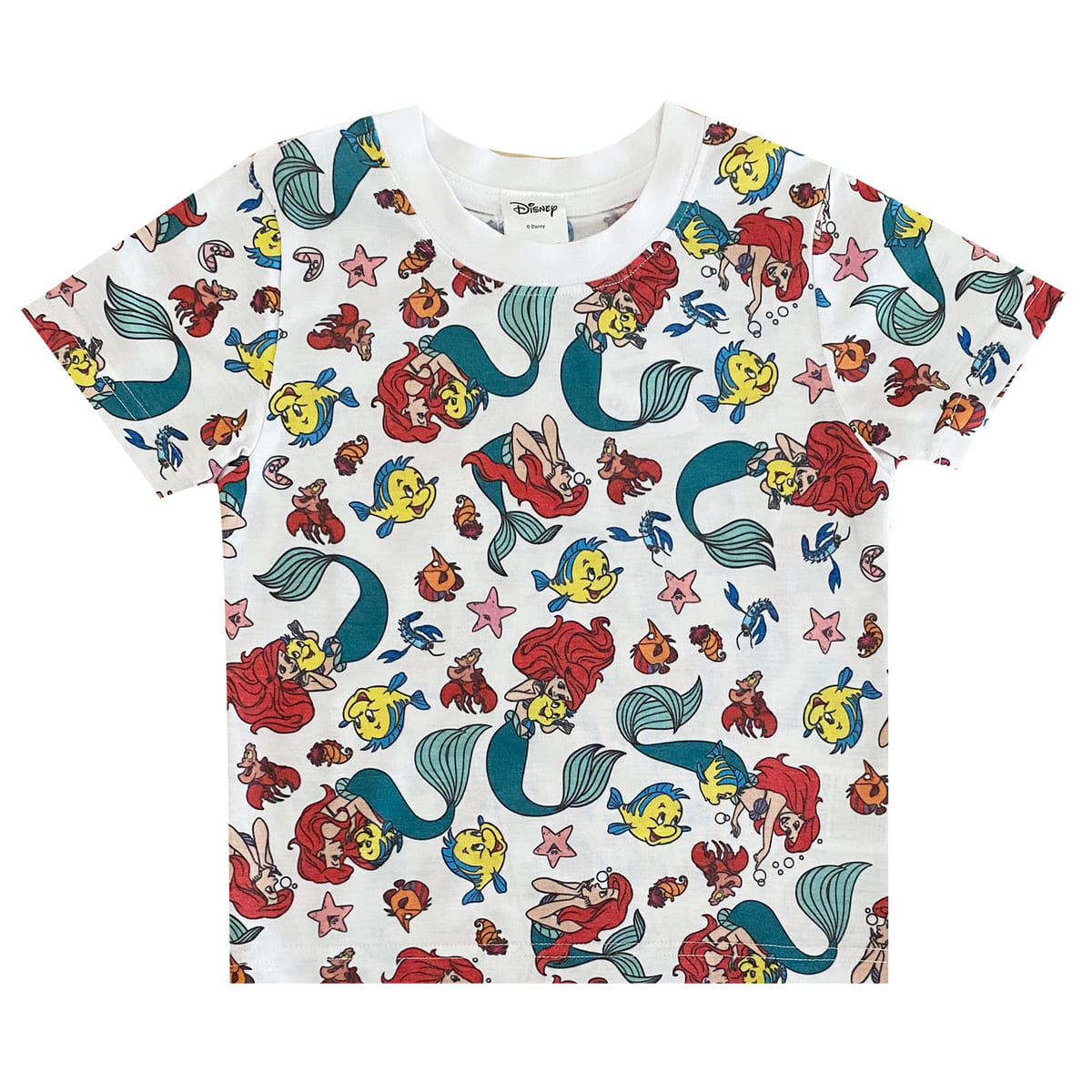 リトル・マーメイド/Tシャツ/アリエル&フレンズ/パターン(キッズ110)