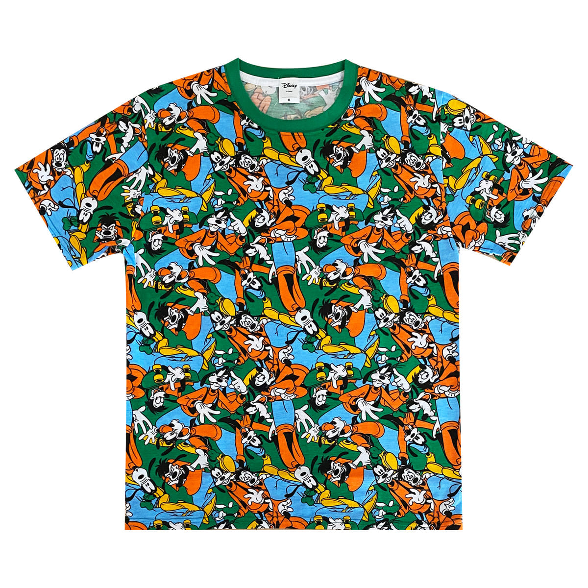 ミッキーマウス＆フレンズ/Tシャツ/グーフィー＆マックス/ぎっしり（M）