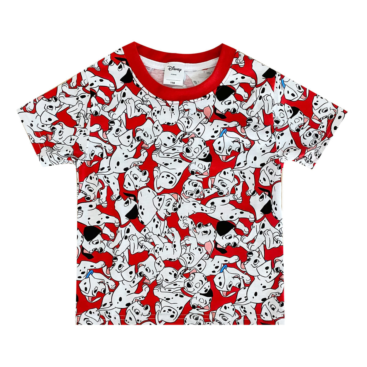 101匹わんちゃん/Tシャツ/ぎっしり（キッズ110）