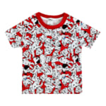 101匹わんちゃん/Tシャツ/ぎっしり（キッズ110）