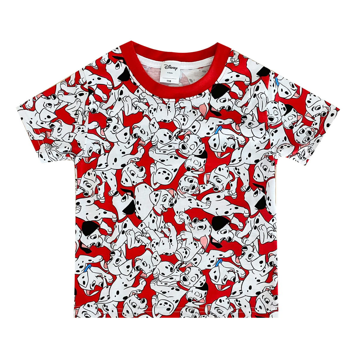 101匹わんちゃん/Tシャツ/ぎっしり（キッズ110）