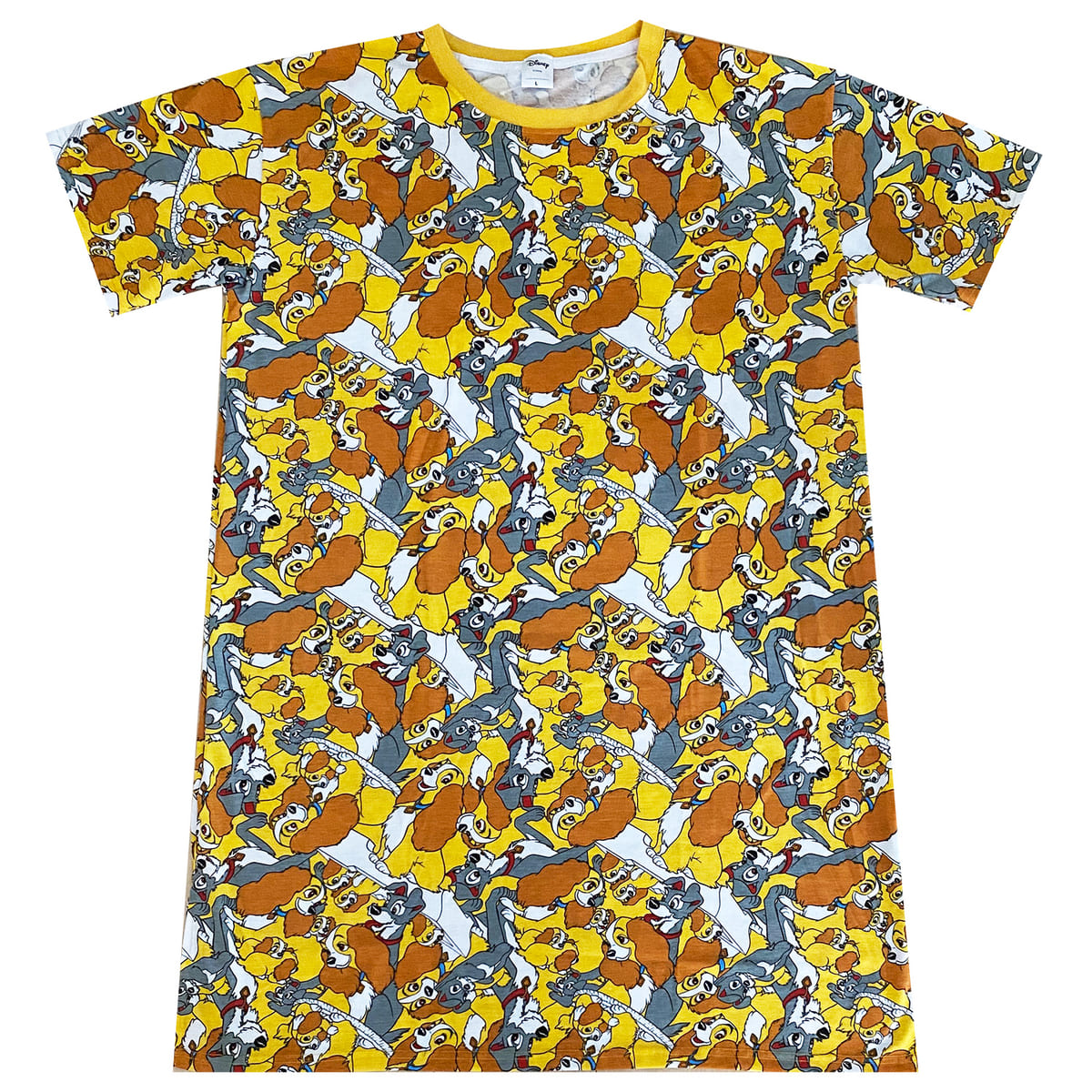 わんわん物語/ロングTシャツ/ぎっしり 総柄