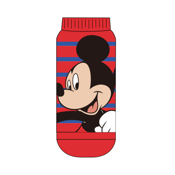 ディズニー ボーダー もっこもこ靴下 ミッキーマウス ミッキー&フレンズ