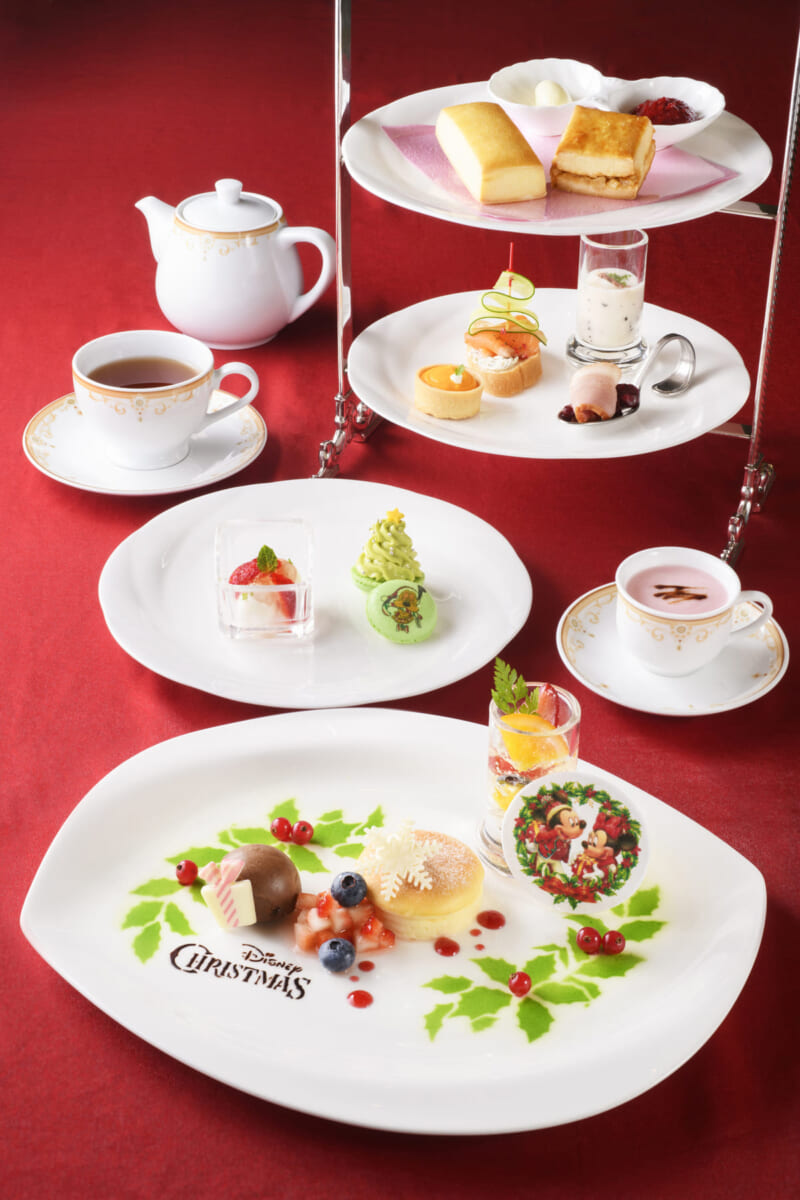 東京ディズニーランドホテル_「ドリーマーズ・ラウンジ」_“ディズニー・クリスマス”　アフタヌーンティーセット