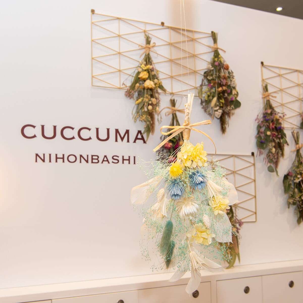 プリザーブド＆ドライフラワー専門店「cuccuma NIHONBASHI」2