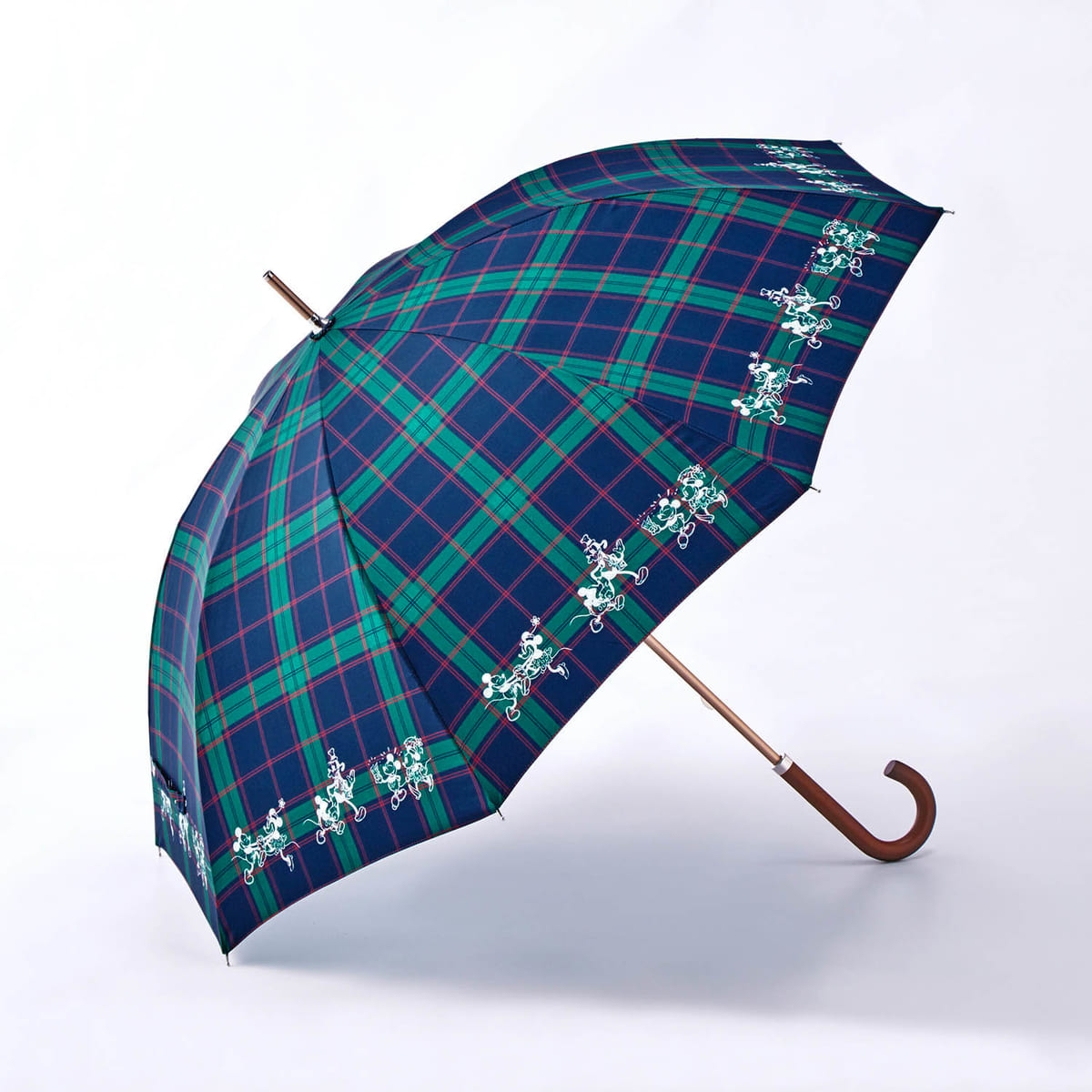 パッと水が落ちる耐久撥水＆ＵＶカット素材の長傘
