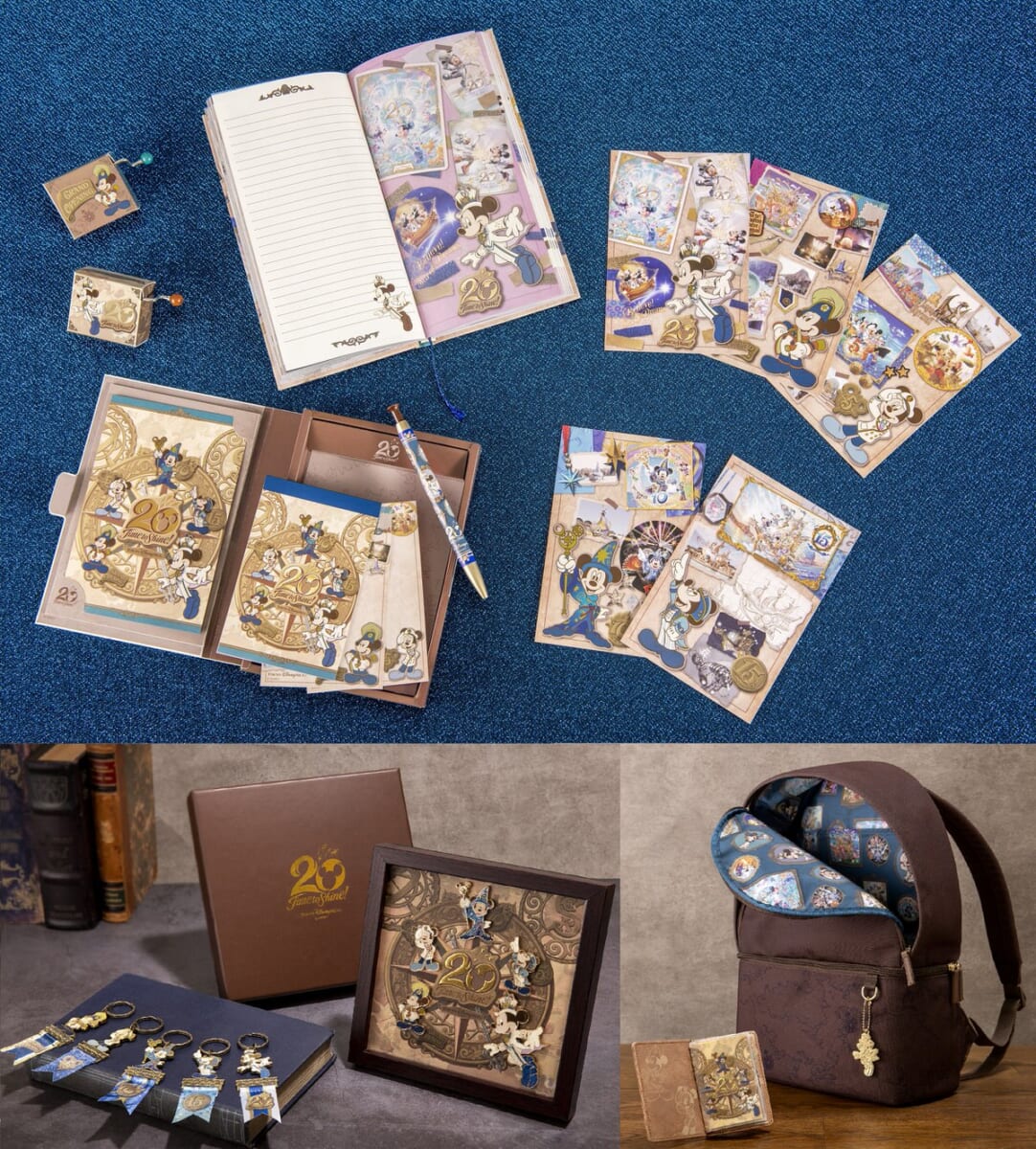 “東京ディズニーシー20周年：タイム・トゥ・シャイン！”スペシャルグッズ