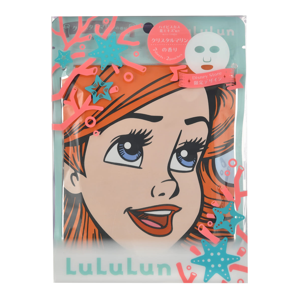 【LuLuLun】アリエル、アースラ フェイスマスク Skin Care　アリエル