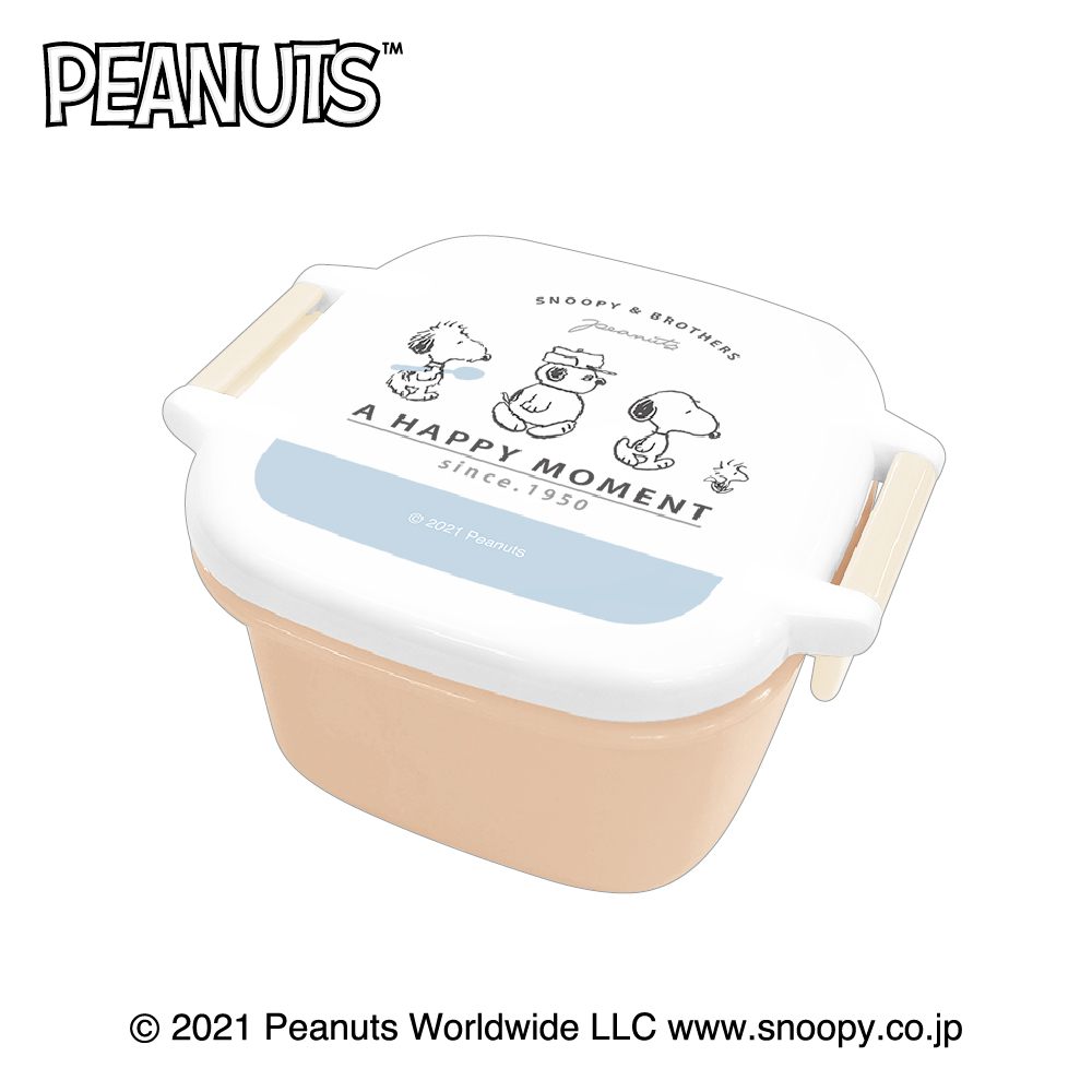 カミオジャパン「スヌーピー」ランチグッズ　ハッピーモーメントシリーズ　デザートケース