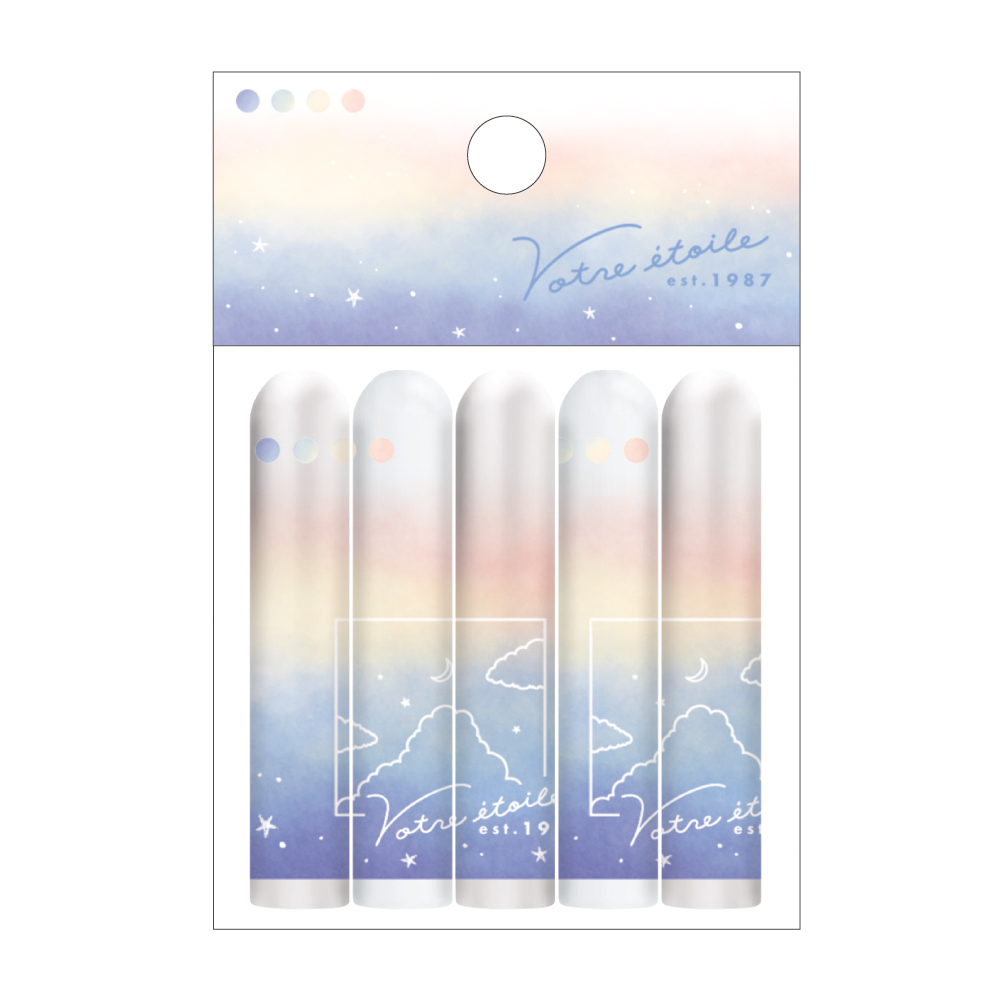 カミオジャパン「PALE SKY」アイテムコレクション 鉛筆キャップ(VOTRE ETOILE/NUIT)