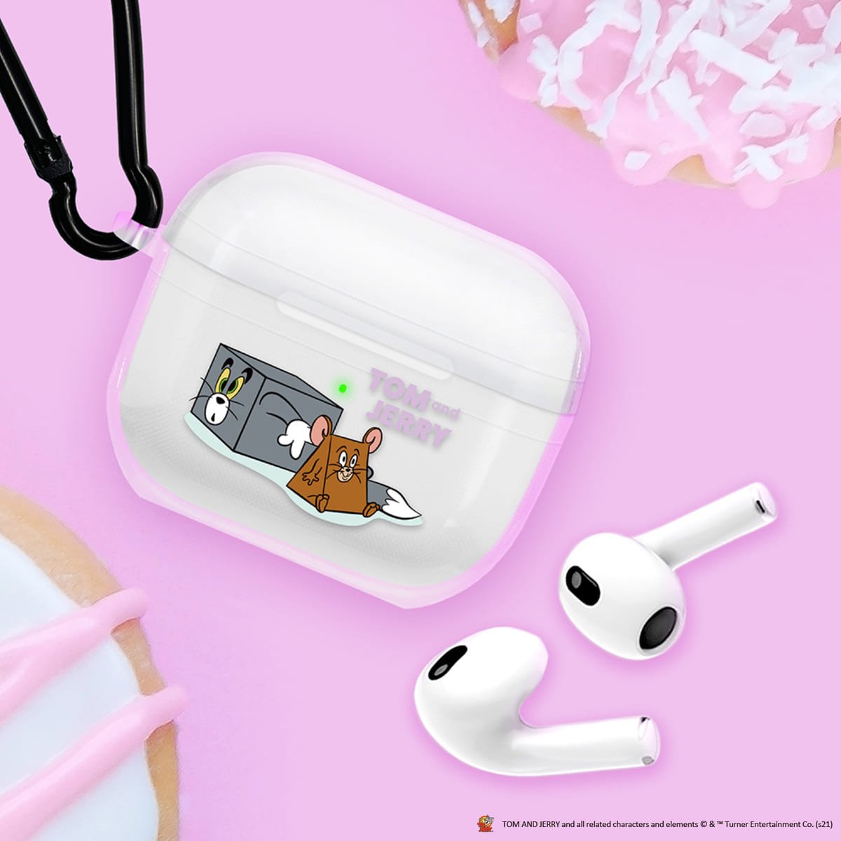 PGA Premium Style『トムとジェリー』AirPods 第三世代対応アクセサリー3