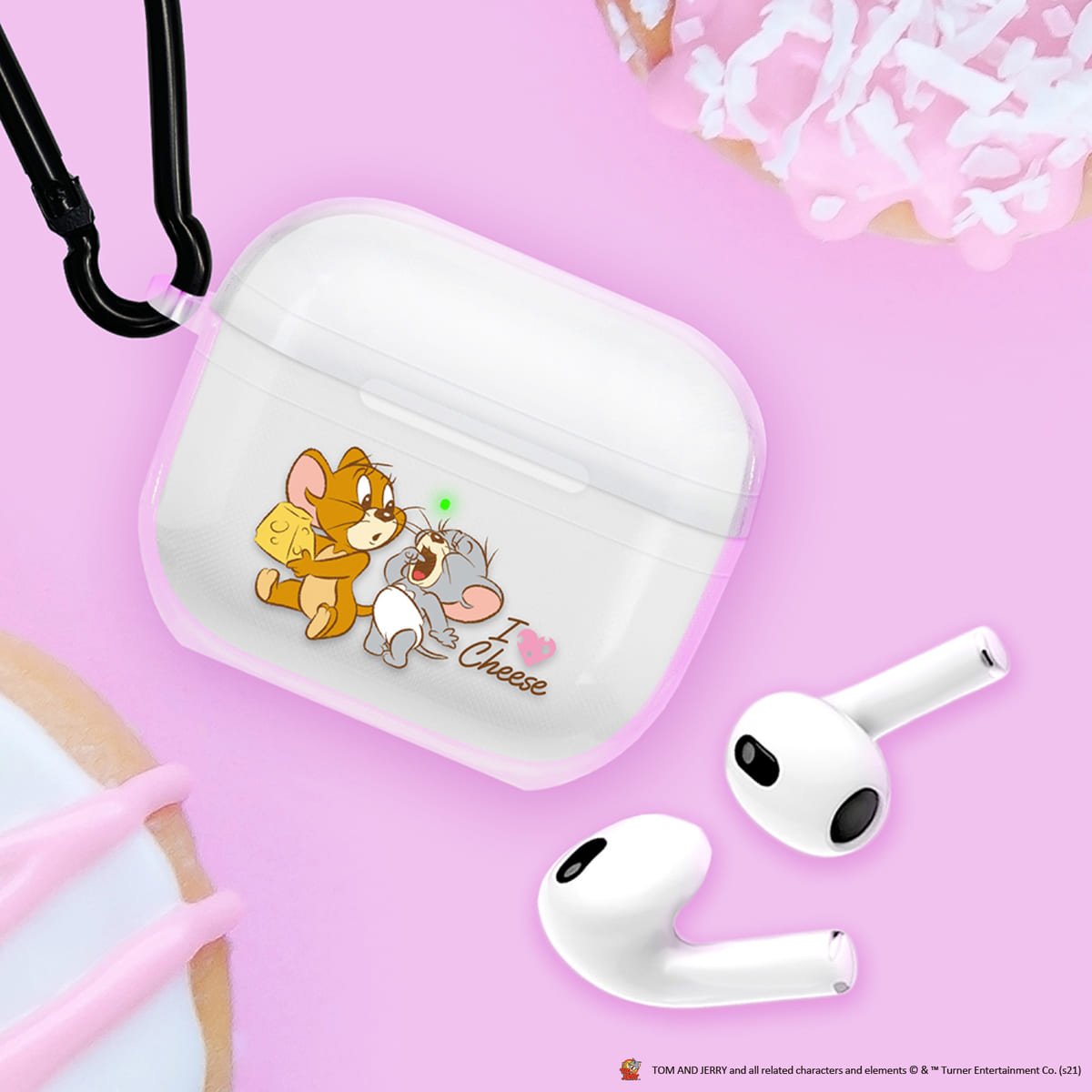 PGA Premium Style『トムとジェリー』AirPods 第三世代対応アクセサリー6