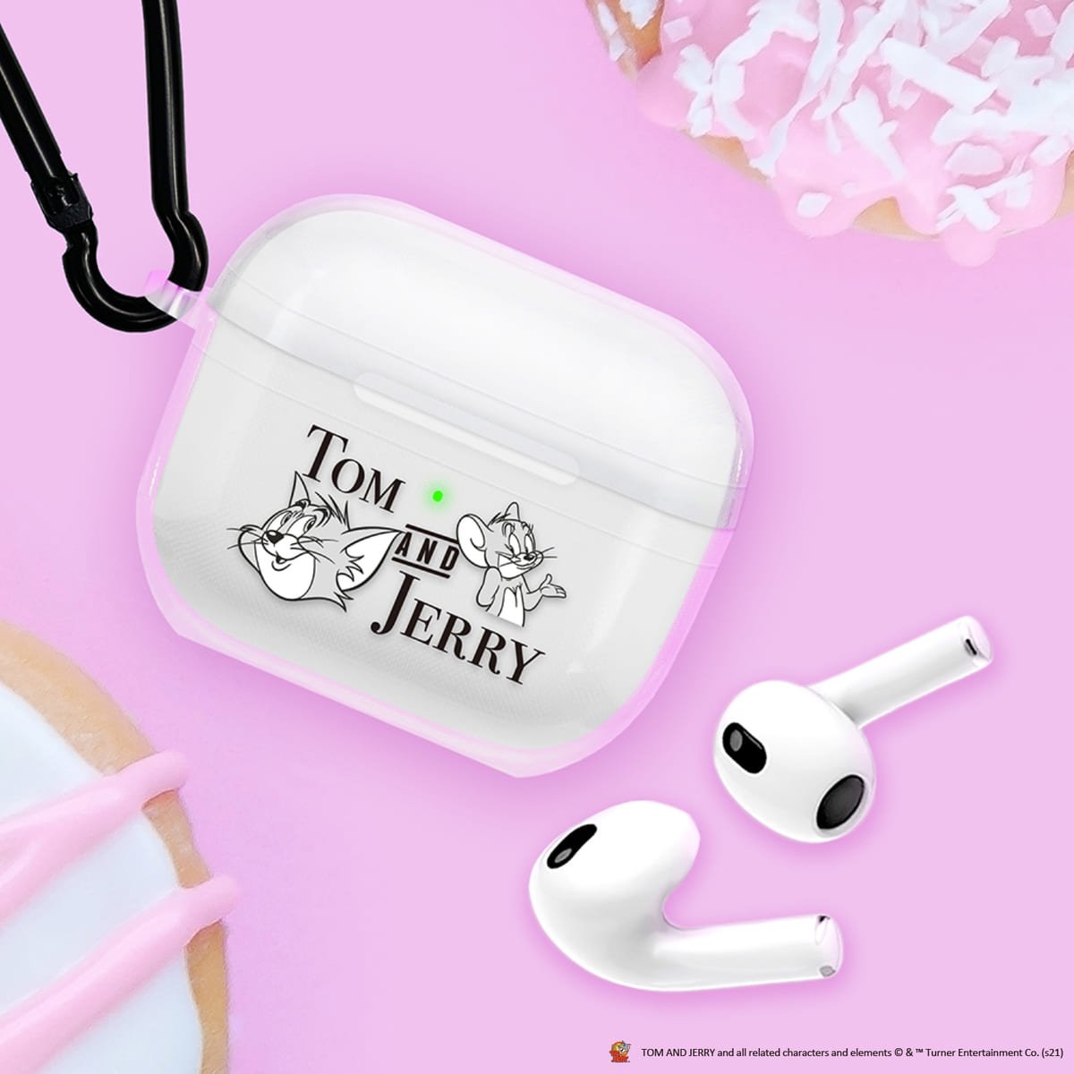 PGA Premium Style『トムとジェリー』AirPods 第三世代対応アクセサリー9