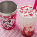リフレッシュメントコーナー タピオカドリンク(ストロベリー&ヨーグルト)
