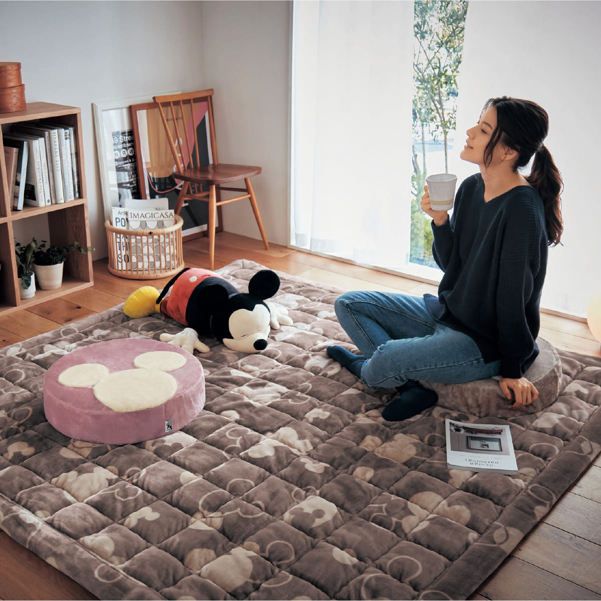 あったかなめらかなフロアクッション