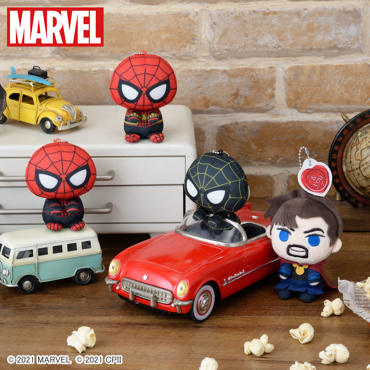 『スパイダーマン：ノー・ウェイ・ホーム』　& y♡u　モアプラスキーチェーンマスコット