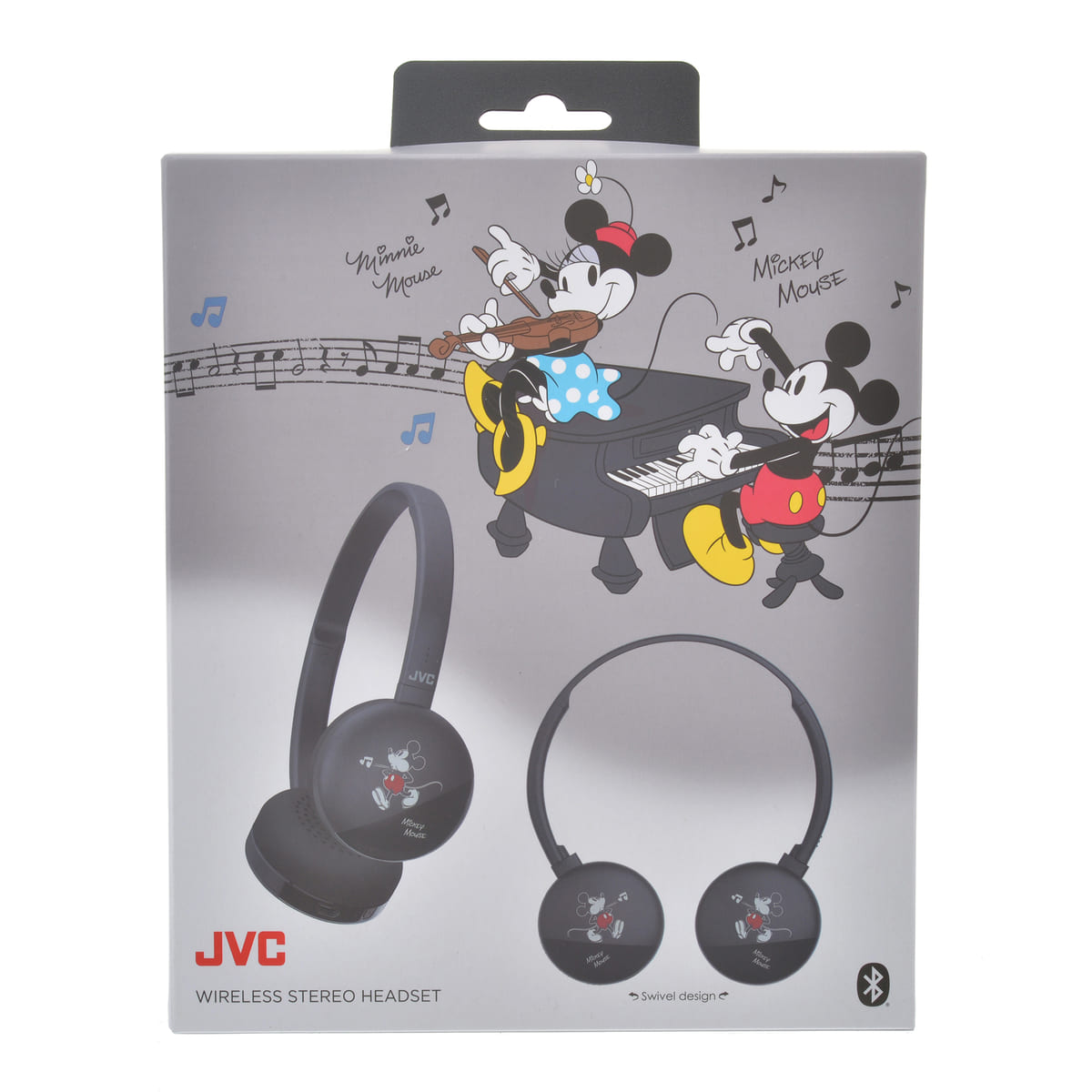 【JVC】ミッキー Bluetoothステレオヘッドホン Enjoy Music05