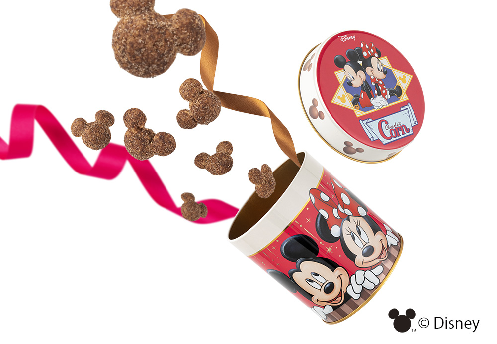『ミッキーマウス&ミニーマウス／コーン ショコラ味』イメージ