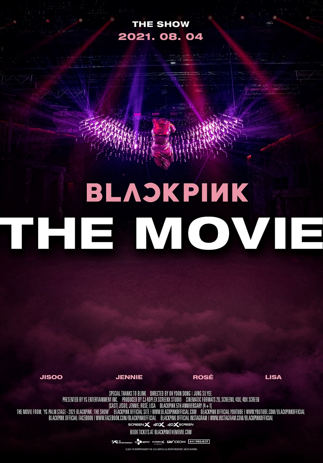 『BLACKPINK THE MOVIE』ポスタービジュアル