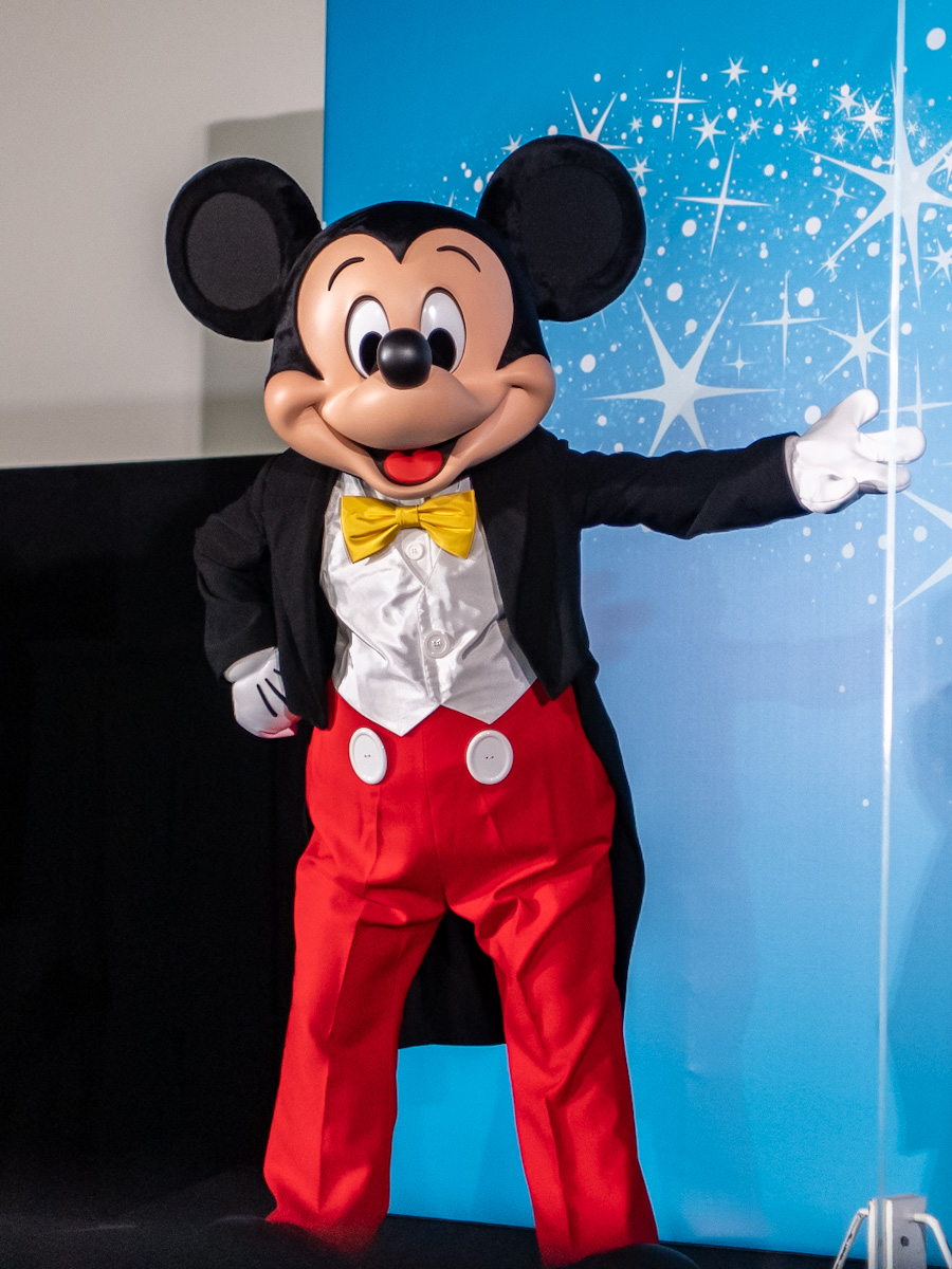 「ディズニーフラッグシップ東京」オープニングイベント ミッキーマウス