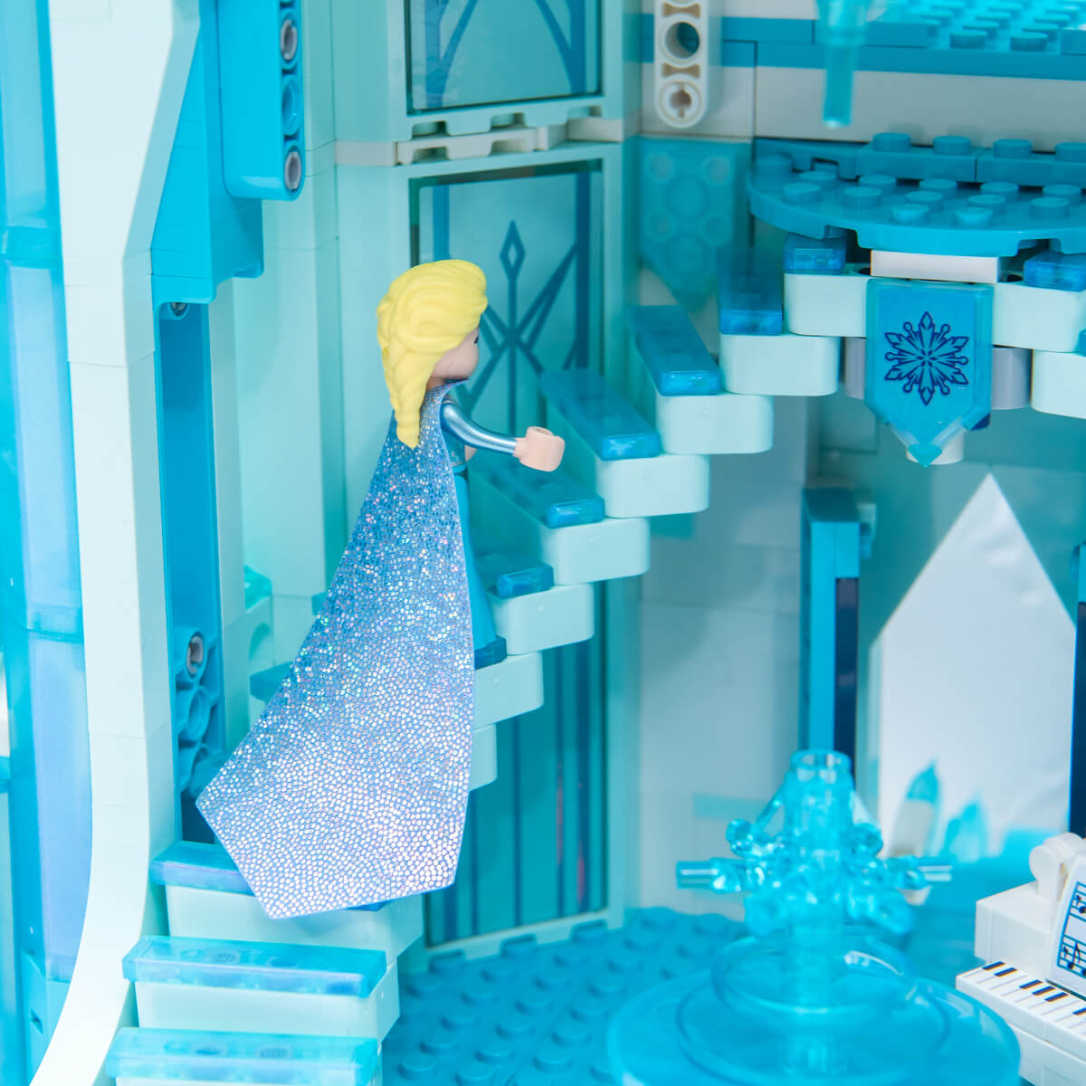 レゴ | ディズニー アナと雪の女王 エルサのアイスキャッスル　氷の階段　エルサ