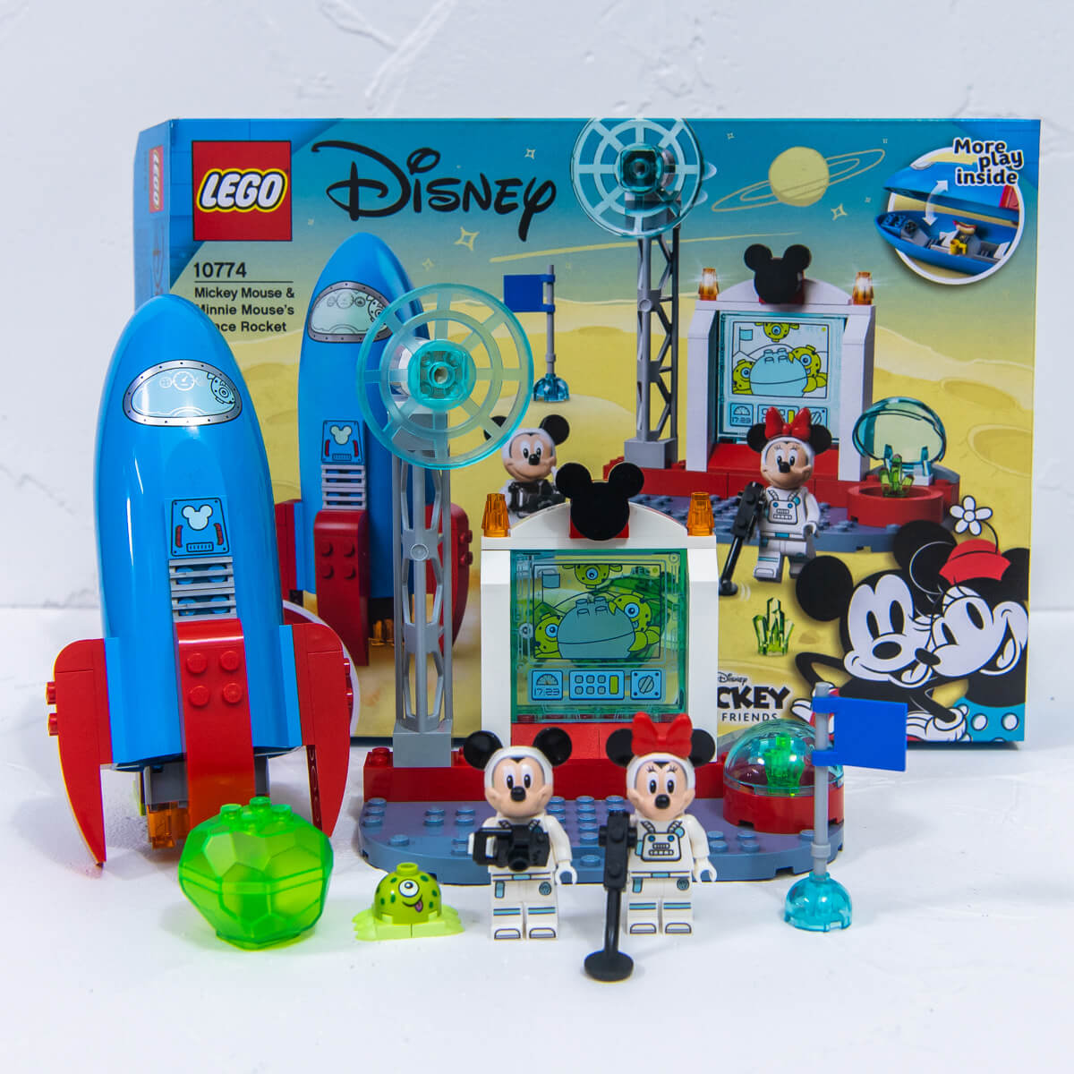 レゴ 4+「ディズニー ミッキーマウス＆フレンズ」ミッキーとミニーの うちゅうロケット　全体