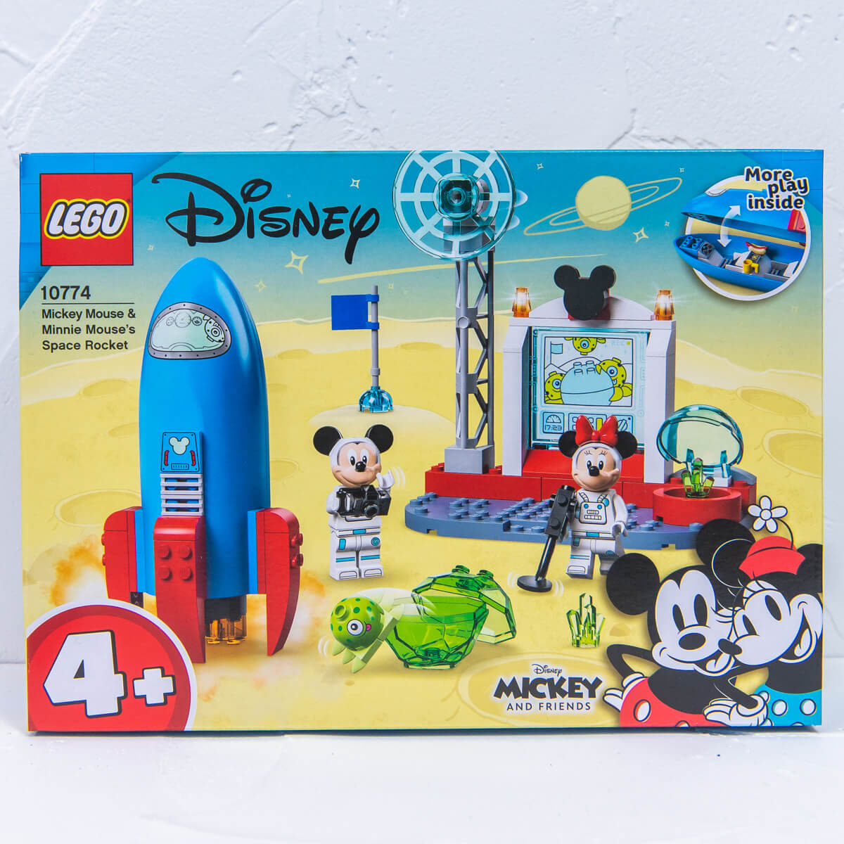 レゴ 4+「ディズニー ミッキーマウス＆フレンズ」ミッキーとミニーの うちゅうロケット　パッケージ