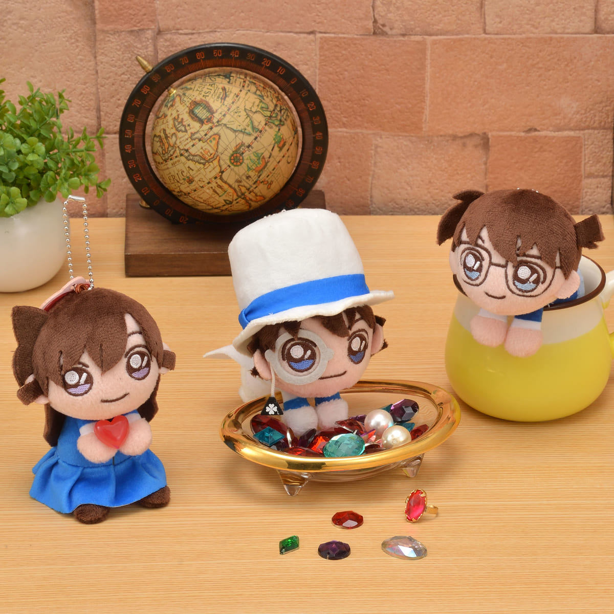 セガプライズ「名探偵コナン & y♡u モアプラスキーチェーンマスコット」“コナン&キッド&蘭”