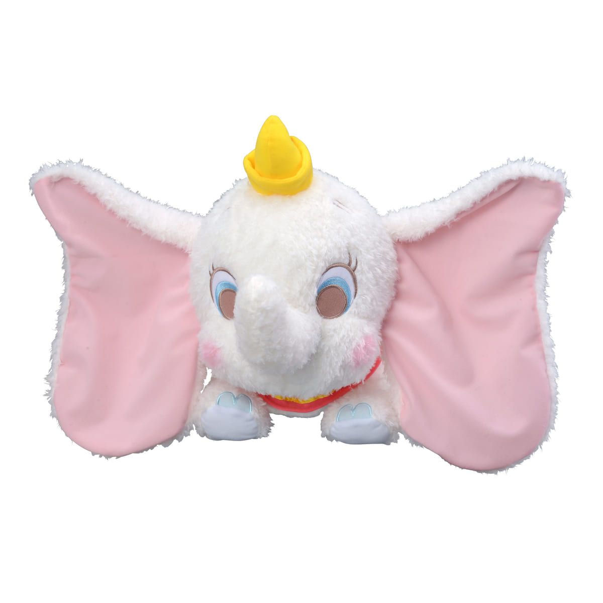 セガプライズ ディズニー「ダンボ 赤いほっぺ 寝そべり ギガジャンボホワイトぬいぐるみ」