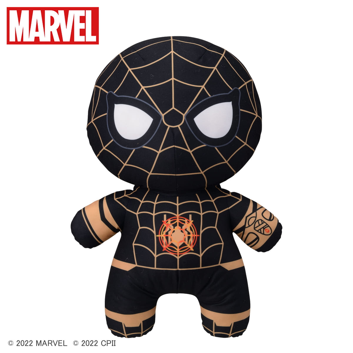 『スパイダーマン:ノー・ウェイ・ホーム』 ギガジャンボぬいぐるみ“スパイダーマン ブラック&ゴールドスーツ(with Web Shooter)”