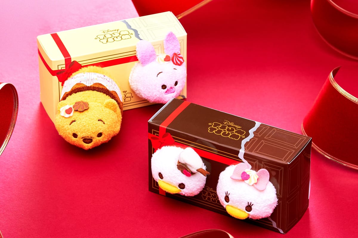 「TSUM TSUM」がバレンタインチョコレートの装いになって癒やしをプレゼント