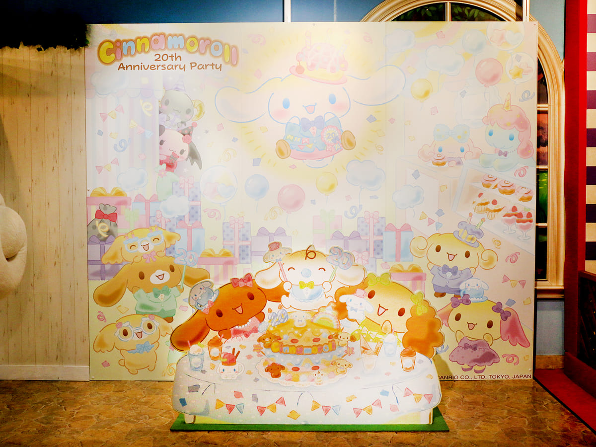 4階シナモロールドリームカフェ横に フォトスポットが登場 Dtimes